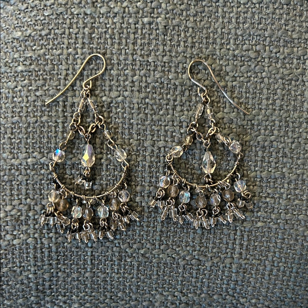 Silver Chandelier Earrings